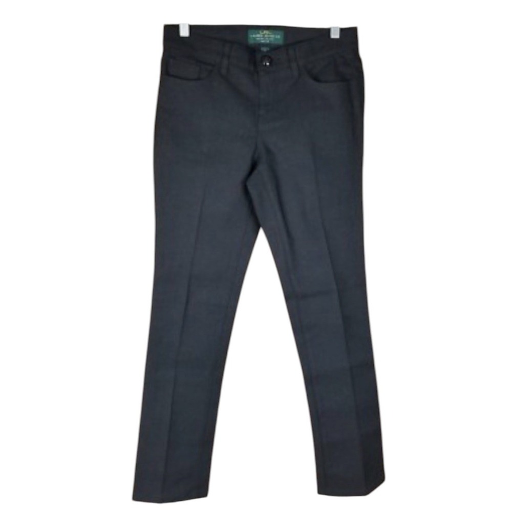 LRL Lauren Jeans Ralph Lauren women black denim golden snake Size 4